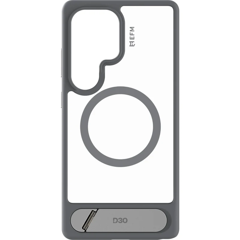 EFM Alta Case with D3O BIO for Galaxy S25 Ultra (Grey/Clear)