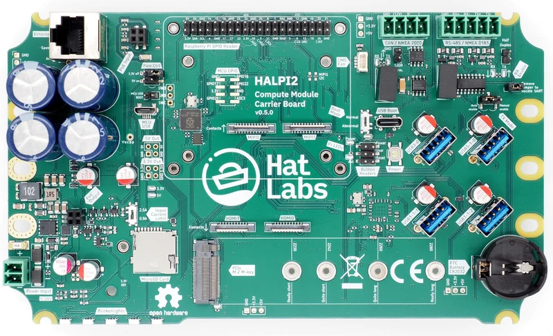 HALPI2 Carrier Board