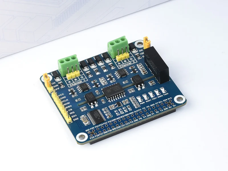 Waveshare 2-Channel Isolated RS485 HAT (NMEA 0183)