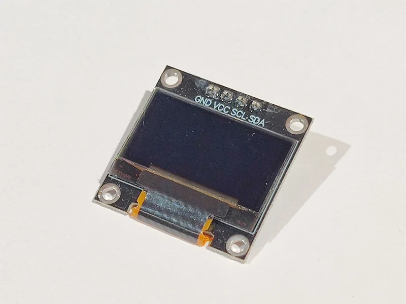 0.96" OLED display