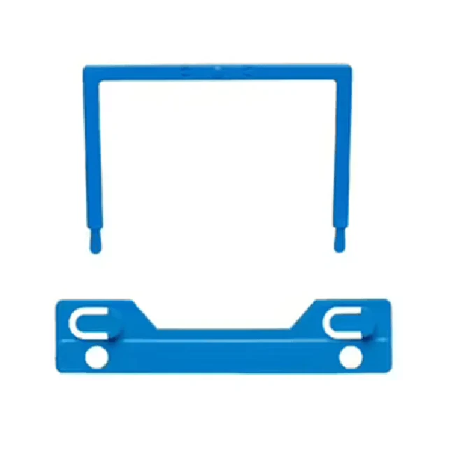 Avery Tubeclip U Piece Compressor Bar Only Blue Tube Clips Pack 100