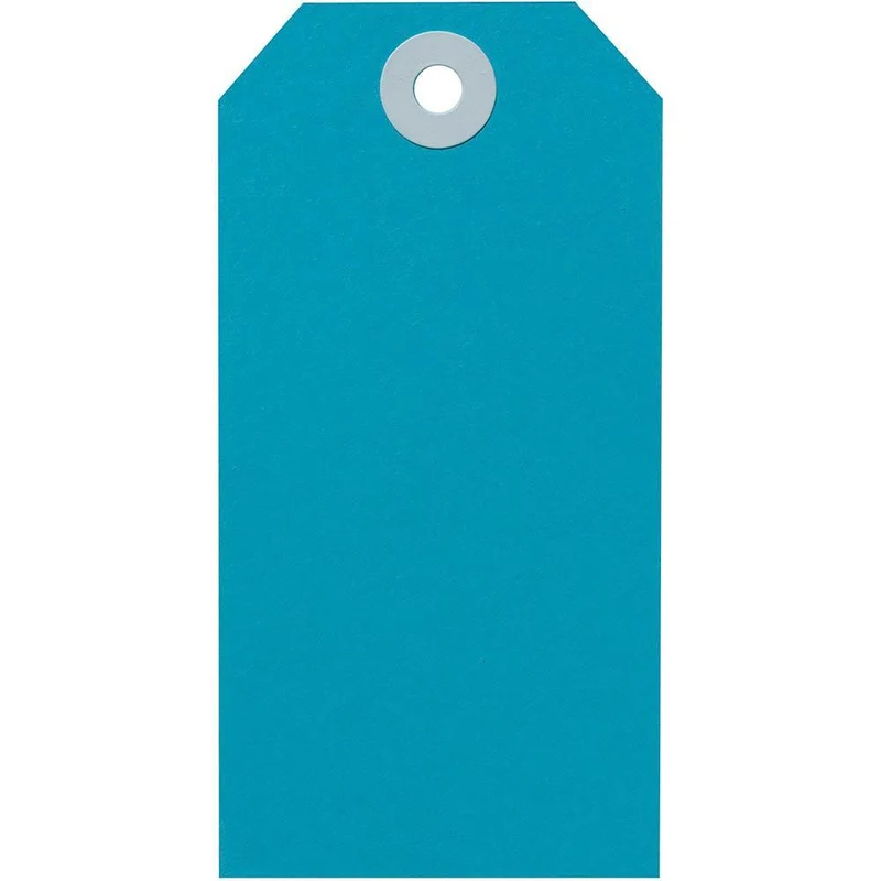 Avery 14552 Shipping Tag Size 4 108x54mm Blue Box 50