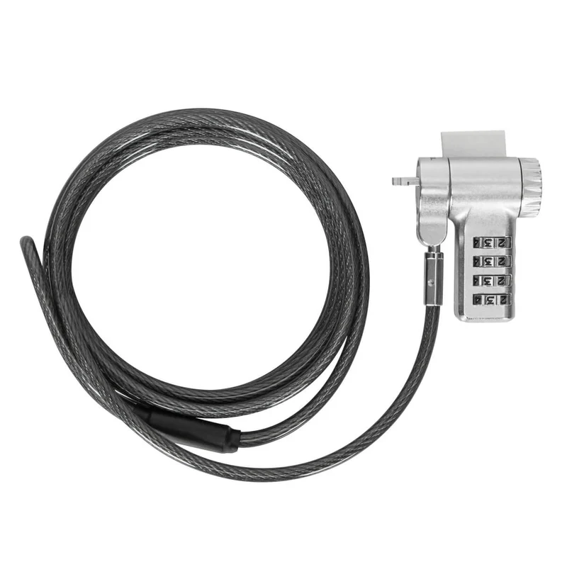 DEFCON® Ultimate Universal Serialised Combination Cable Lock mit Slimline Adaptable Lock Head - (B2B Einzelverpackung)