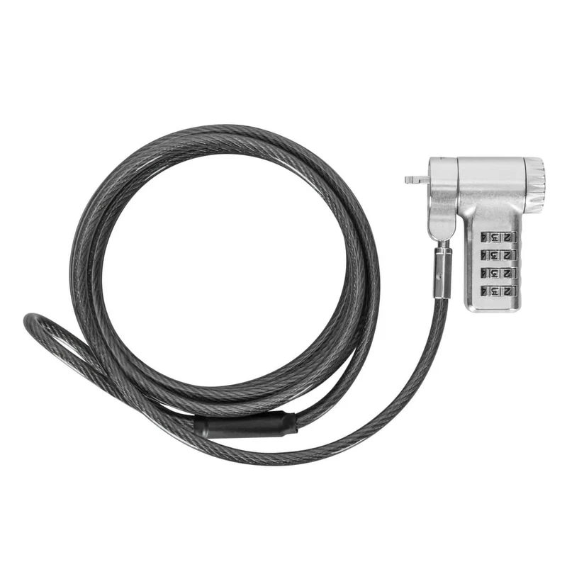 DEFCON® Ultimate Universal-Kombinationskabelschloss mit anpassbarem Slimline-Schlosskopf - (B2B 25er Pack)