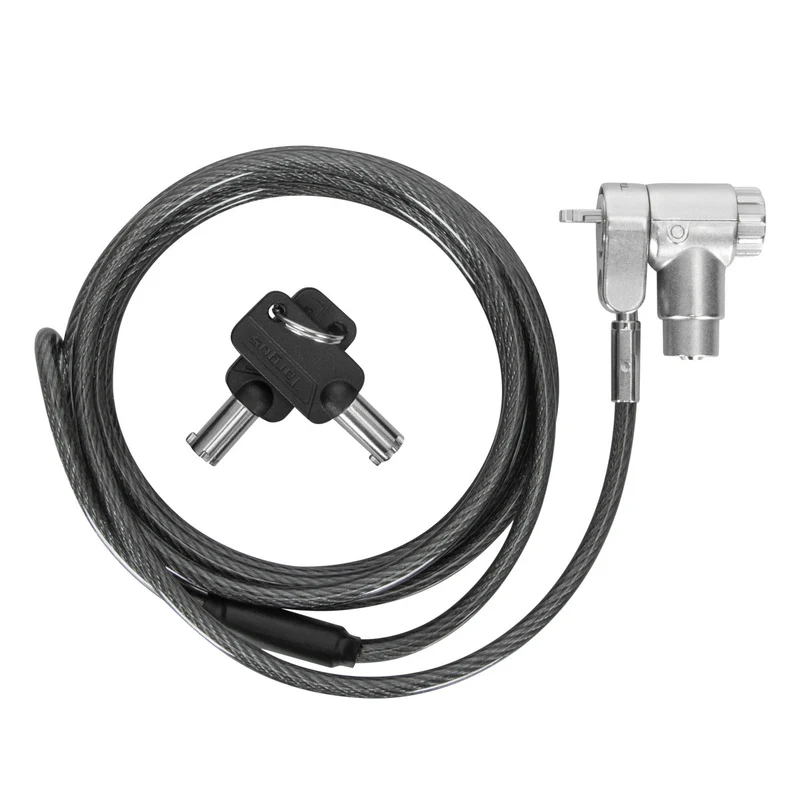 DEFCON® Ultimate Universal Master Keyed Cable Lock mit anpassbarem Slimline-Schlosskopf - (B2B 25er Pack)