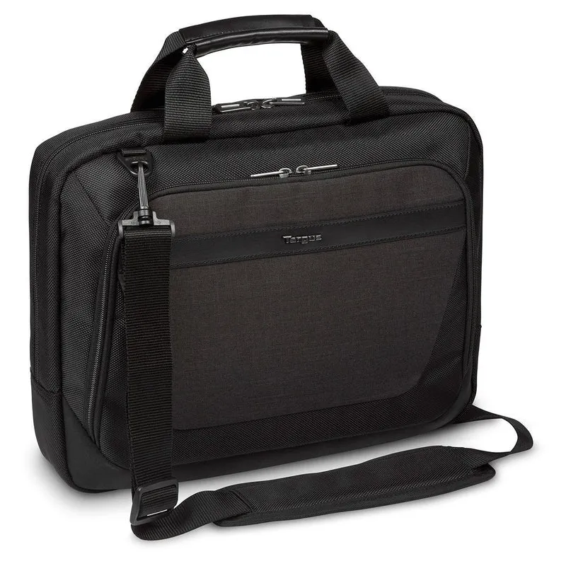 CitySmart 14" Slimline Topload Laptop-Tasche - Schwarz/Grau