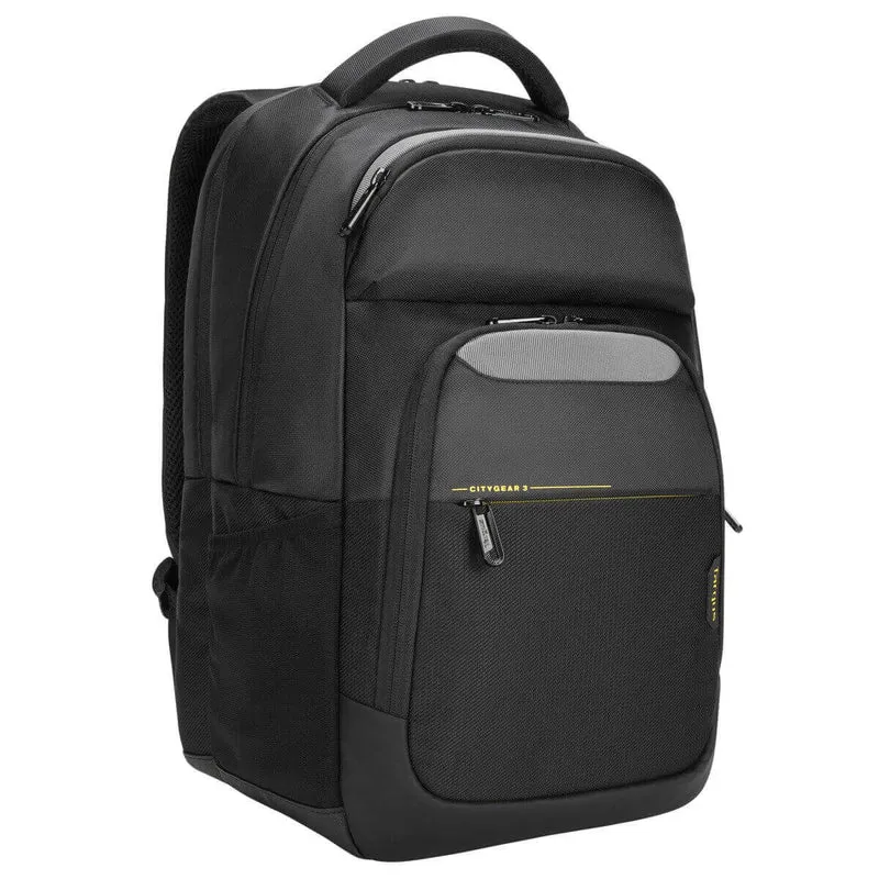 15-17,3" CityGear Laptop Rucksack – Schwarz