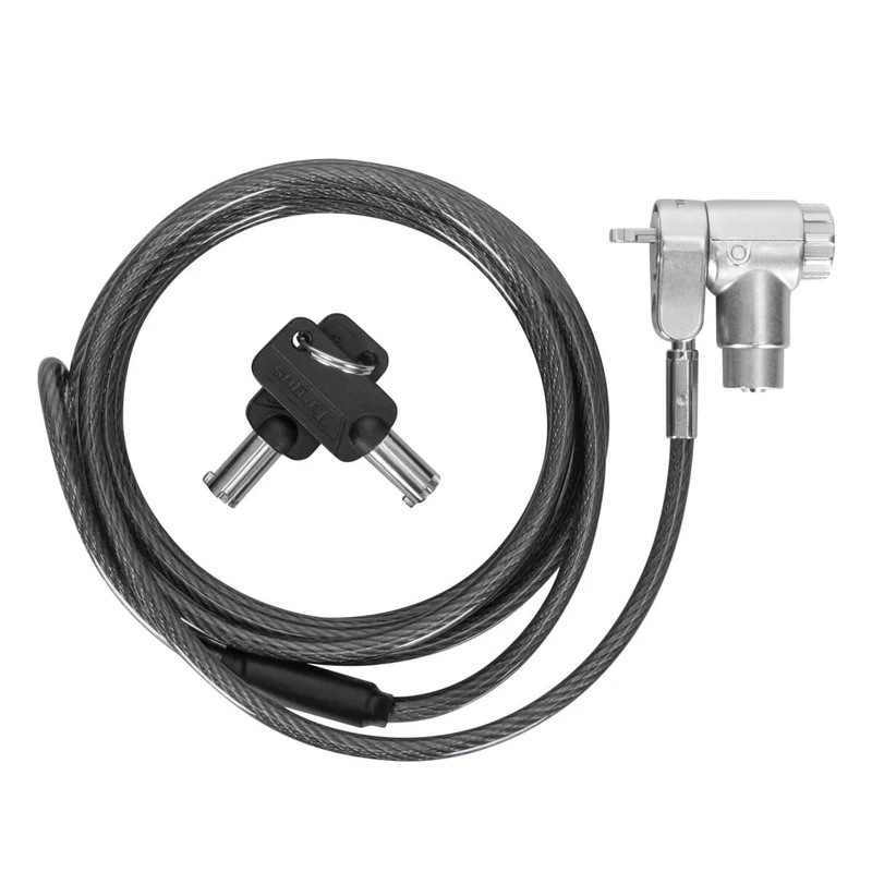 DEFCON™ Ultimate Universal-Kabelschloss mit Schlüssel und anpassbarem Slimline-Schlosskopf