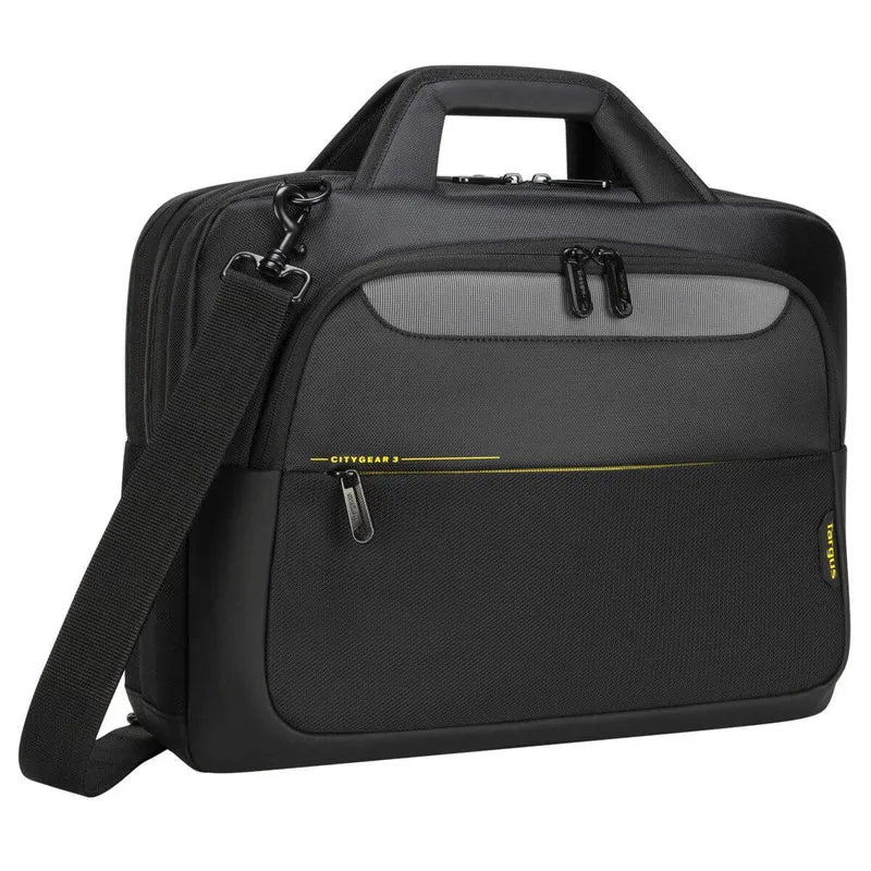 CityGear 14-15,6" Topload Notebook-Tasche – Schwarz