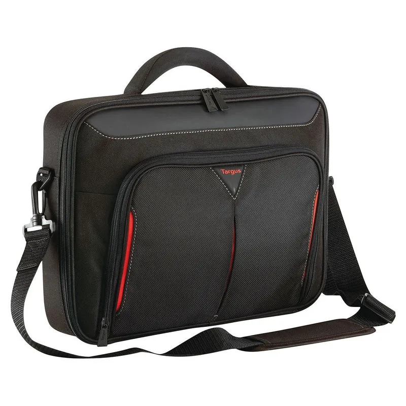Classic+ Clamshell Case 14" - Schwarz/Rot