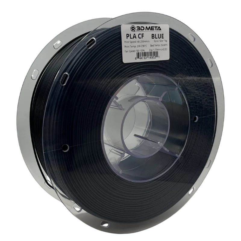 3D META Carbon Fibre PLA 3D Printing Filament - Blue