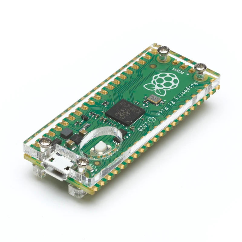 Raspberry Pi Pico Clear Acrylic Case