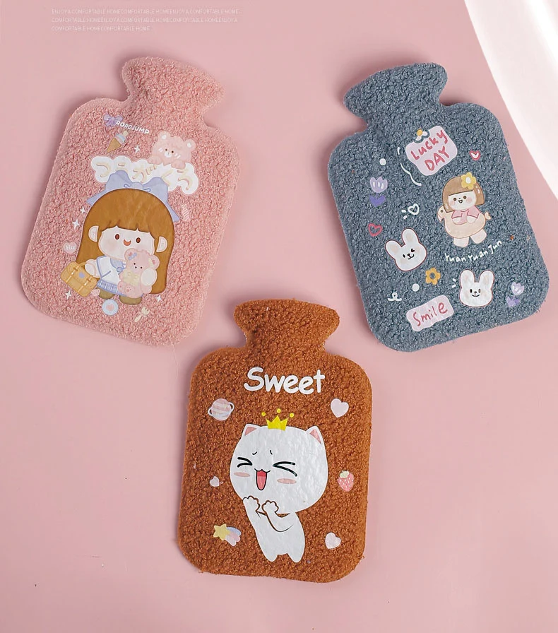 Insulating Hot Water Bottle Cute Plush