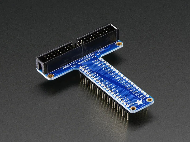 Assembled Pi T-Cobbler Plus - GPIO Breakout for Raspberry Pi