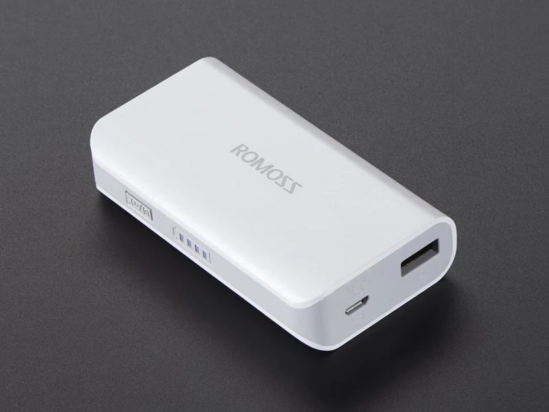 USB Battery Pack for Raspberry Pi - 4400mAh - 5V @ 1A