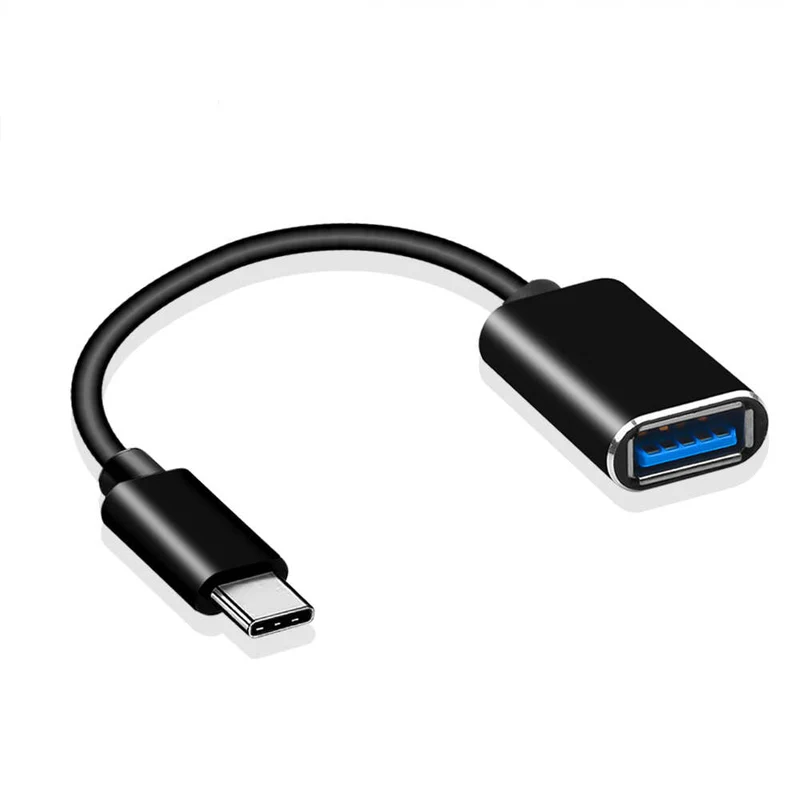 USB Female 3.0 to Type C Male OTG 0.3 m Cable