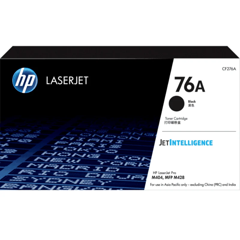 HP 76A LaserJet Pro Toner Ink Cartridge Black CF276A JetIntelligence