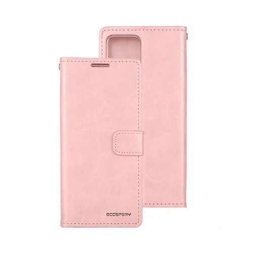Goospery Bluemoon Diary for iPhone 13 Pro - Rose Gold