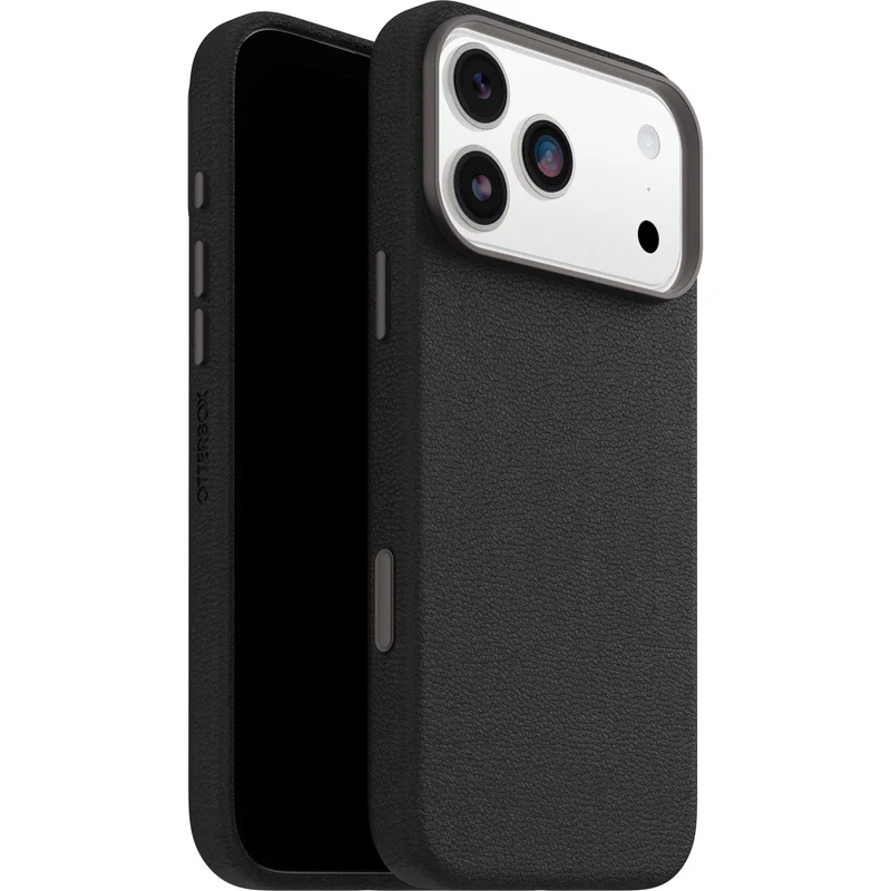 Otterbox Symmetry Cactus Leather Case for iPhone 17 Pro - Noir Ash