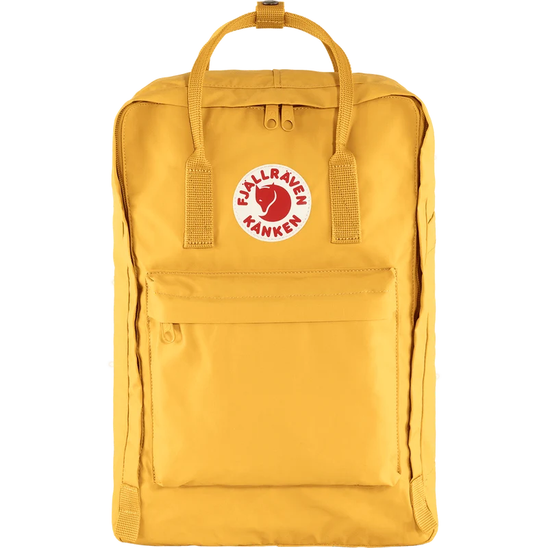 Fjallraven Kanken Laptop 17" Backpack - Yellow