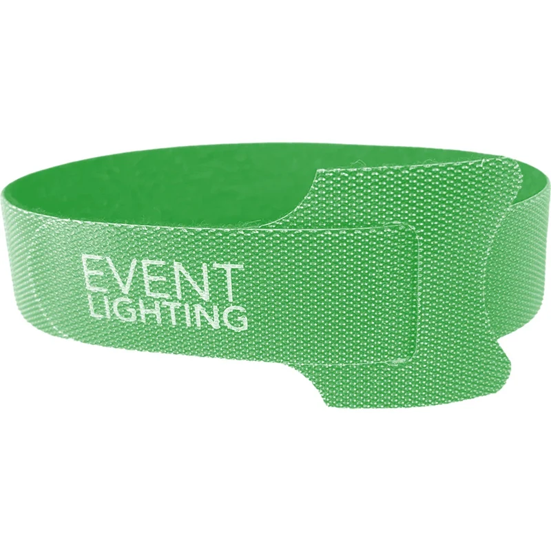 Event Lighting VT50L150G - Velcro Tie 50-Pack (Green)